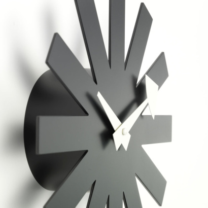 Vitra seinakell Asterisk - must, Nelson Wall Clocks sari