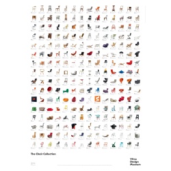 Vitra The Chair Collection Poster