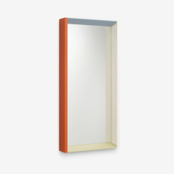 Vitra Color Frame Mirror, keskmine, värv sinine-oranz