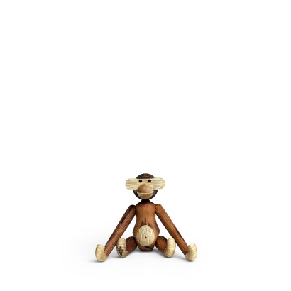 Kay Bojesen Monkey mini dekoratiivkuju, tiigipuit, limba